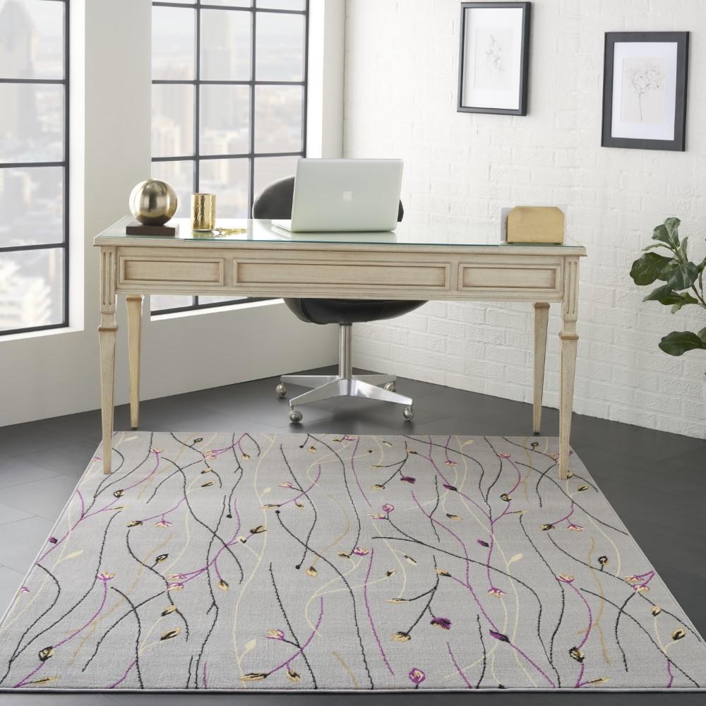Nourison - Grafix GRF15 Bone 53in x 73in Area Rug - GRF15-99446395184 veiw 2