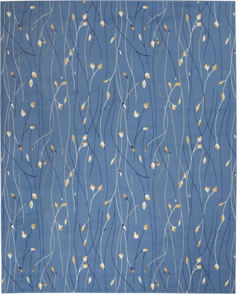 Nourison - Grafix GRF15 Blue 710in x 910in Large Rug - GRF15-99446411792 veiw 1