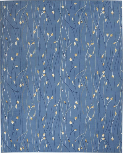 Nourison - Grafix GRF15 Blue 710in x 910in Large Rug - GRF15-99446411792 veiw 1