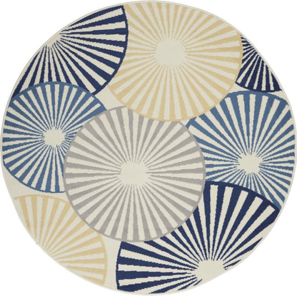 Nourison - Grafix 53in x Round Area Rug - GRF20-99446729842 veiw 1