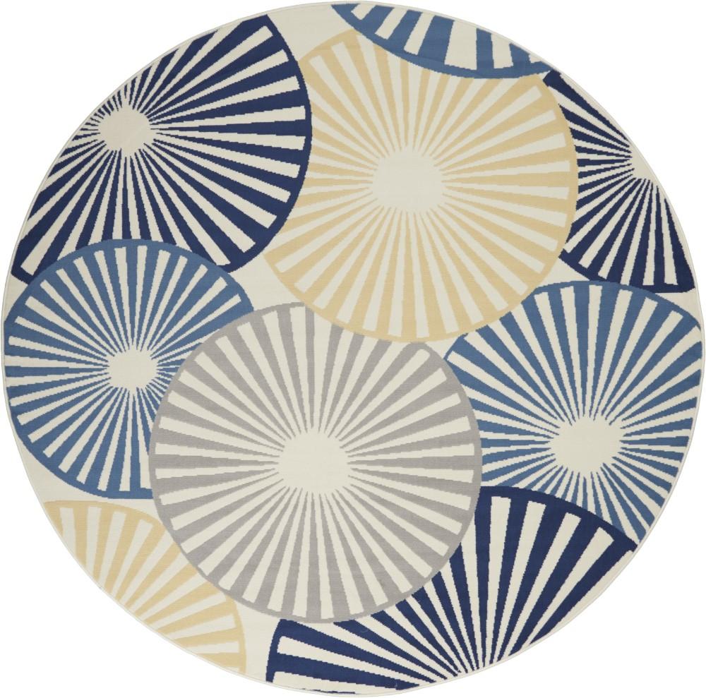 Nourison - Grafix 8 x Round Area Rug - GRF20-99446729712 veiw 1