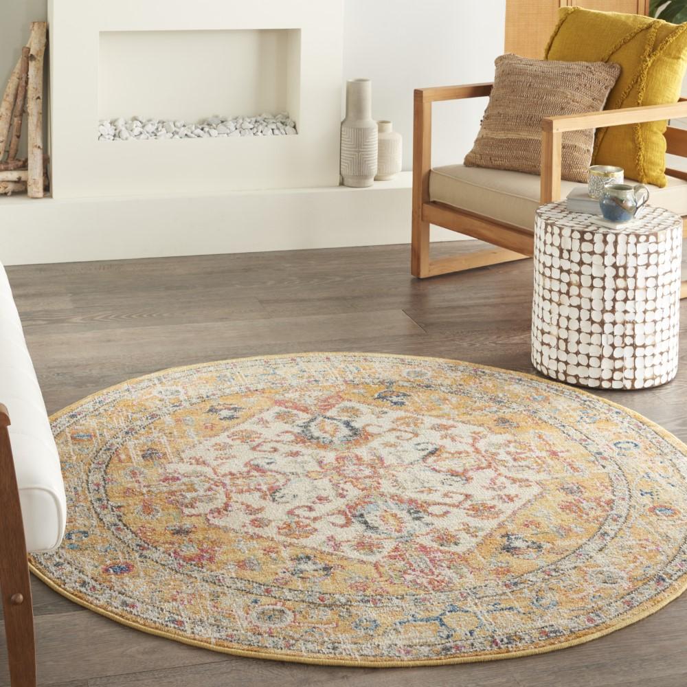 Nourison - Passion 4 x Round Area Rug - PSN23-99446809278 veiw 2