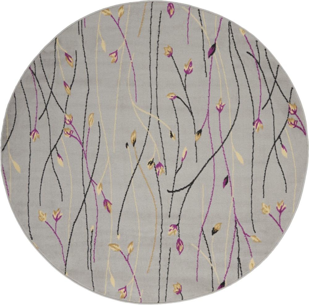 Nourison - Grafix 53in x Round Area Rug - GRF15-99446729613 veiw 1