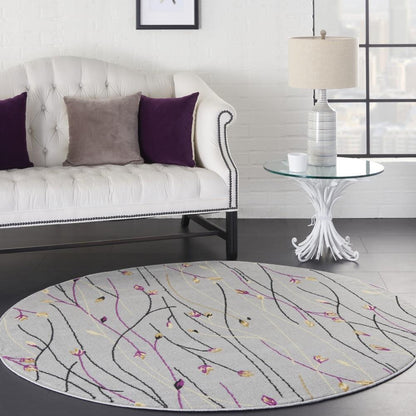 Nourison - Grafix 53in x Round Area Rug - GRF15-99446729613 veiw 2