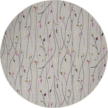 Nourison - Grafix 8 x Round Area Rug - GRF15-99446728906 veiw 1
