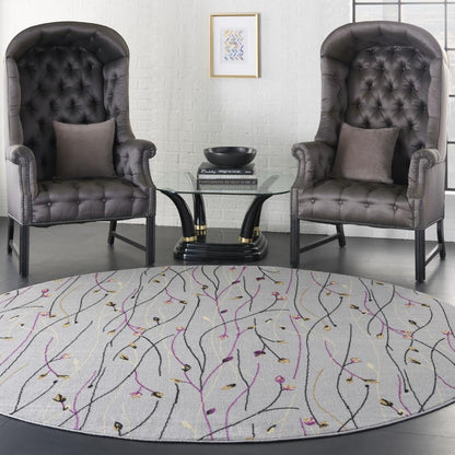 Nourison - Grafix 8 x Round Area Rug - GRF15-99446728906 veiw 2