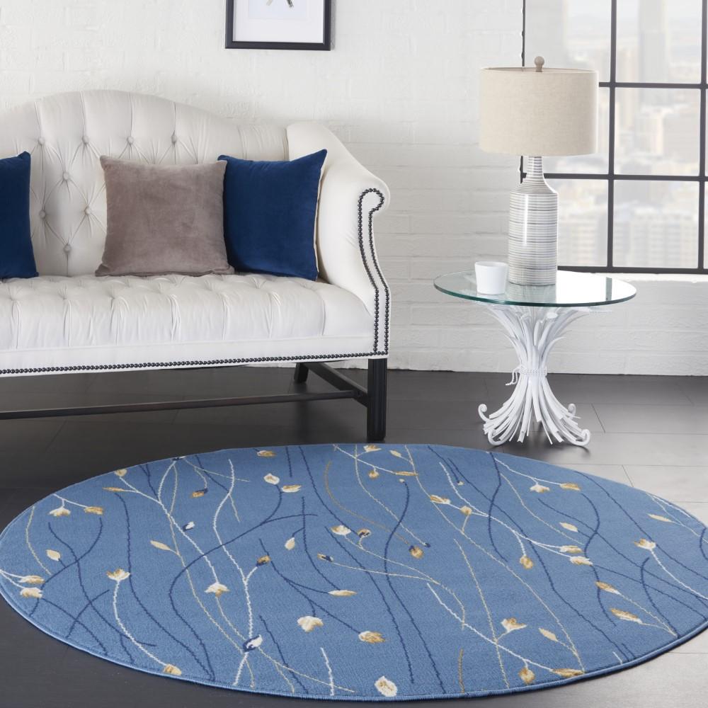 Nourison - Grafix 53in x Round Area Rug - GRF15-99446729552 veiw 2