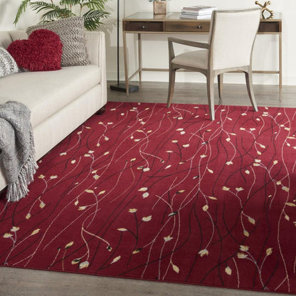 Nourison - Grafix GRF15 Red 7x10 Area Rug - GRF15-99446810380 veiw 2
