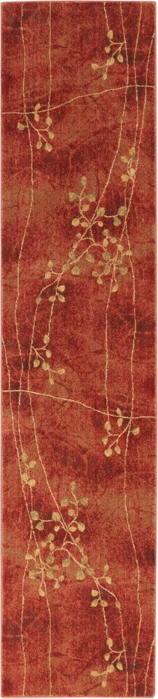 Nourison - Somerset ST74 Red 23in x 10 Hallway Rug - ST74-99446376152 veiw 1