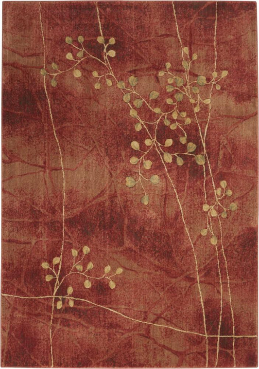 Nourison - Somerset ST74 Red 53in x 75in Area Rug - ST74-99446048158 veiw 1