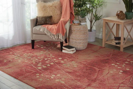 Nourison - Somerset ST74 Red 79in x 1010in Rug - ST74-99446048035 veiw 2