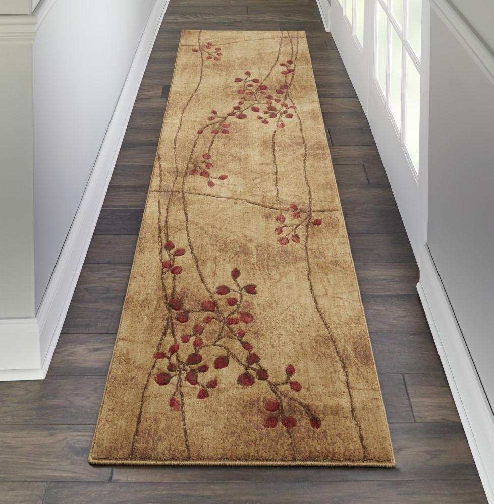 Nourison - Somerset ST74 Brown 23in x 8 Hallway Rug - ST74-99446020017 veiw 2