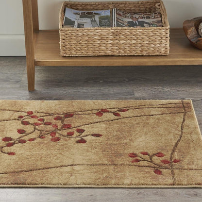 Nourison - Somerset 2 x 29in Brown Area Rug - ST74-99446019295 veiw 2