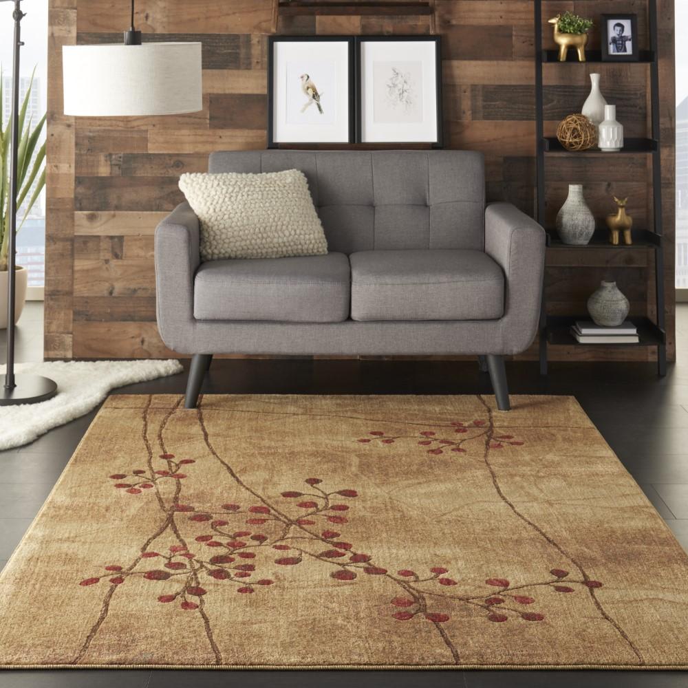 Nourison - Somerset ST74 Brown 67in x 97in Area Rug - ST74-99446331700 veiw 2