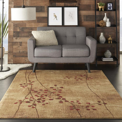 Nourison - Somerset ST74 Brown 67in x 97in Area Rug - ST74-99446331700 veiw 2