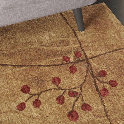 Nourison - Somerset ST74 Brown 67in x 97in Area Rug - ST74-99446331700 veiw 3