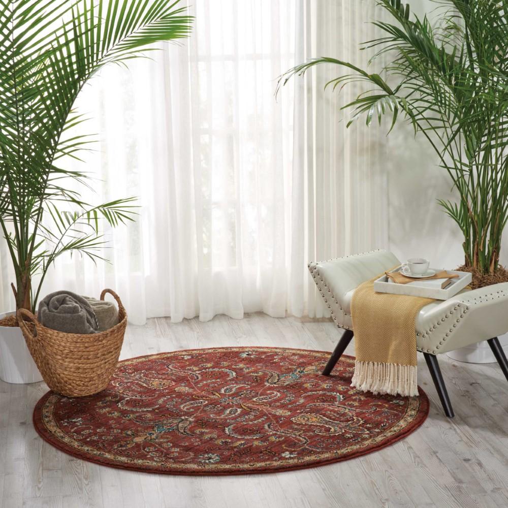 Nourison - 2020 NR204 5 x Round Area Rug - NR204-99446363718_CLOSEOUT veiw 2