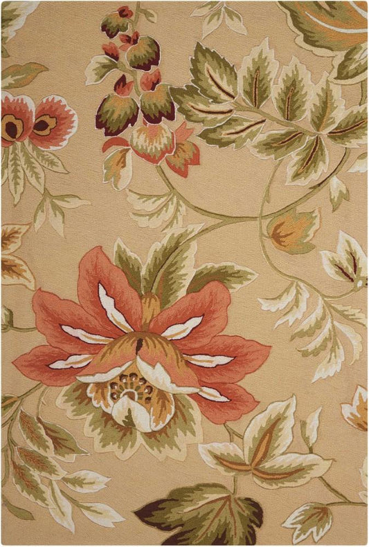 Nourison - Fantasy FA11 Beige 5 x 76in Area Rug - FA11-99446032485 veiw 1