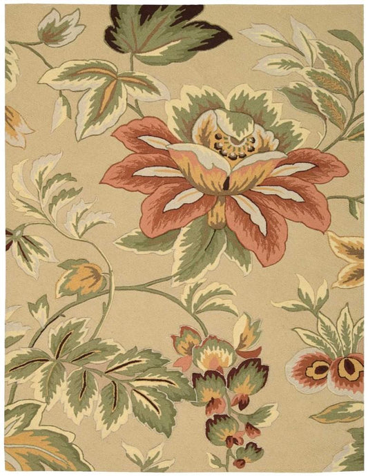 Nourison - Fantasy FA11 Beige 8 x 106in Rug - FA11-99446032492 veiw 1