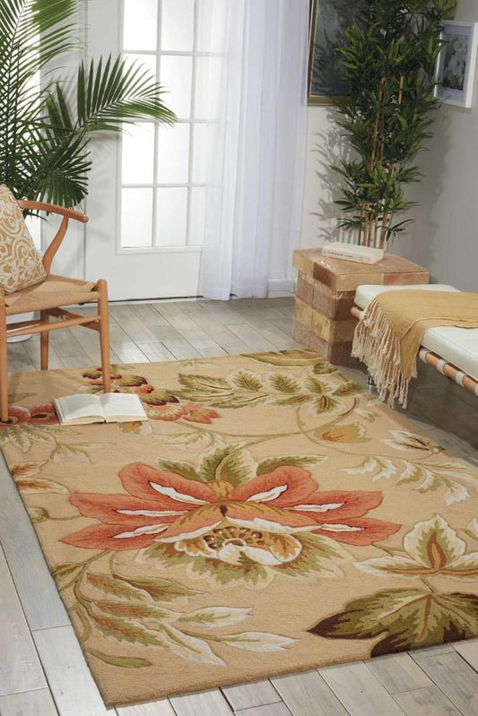 Nourison - Fantasy FA11 Beige 8 x 106in Rug - FA11-99446032492 veiw 2