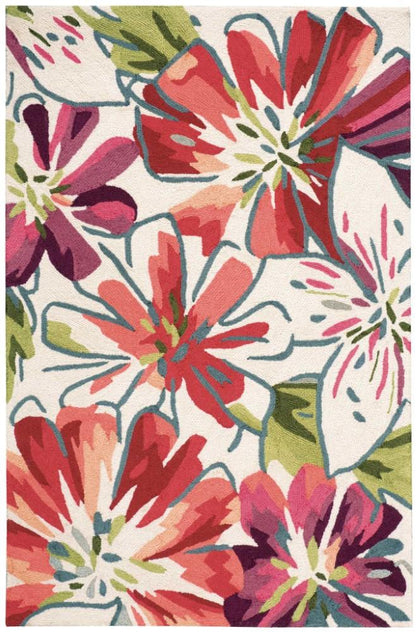 Nourison - Fantasy FA16 White Multicolor 36in x 56in Area Rug - FA16-99446075130 veiw 1