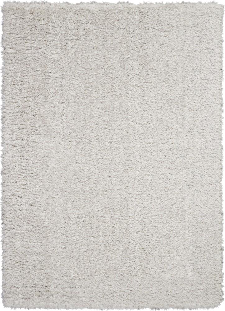 Nourison - Luxe Shag LXS01 Light Grey 5x7 Flokati Area Rug - LXS01-99446459718 veiw 1