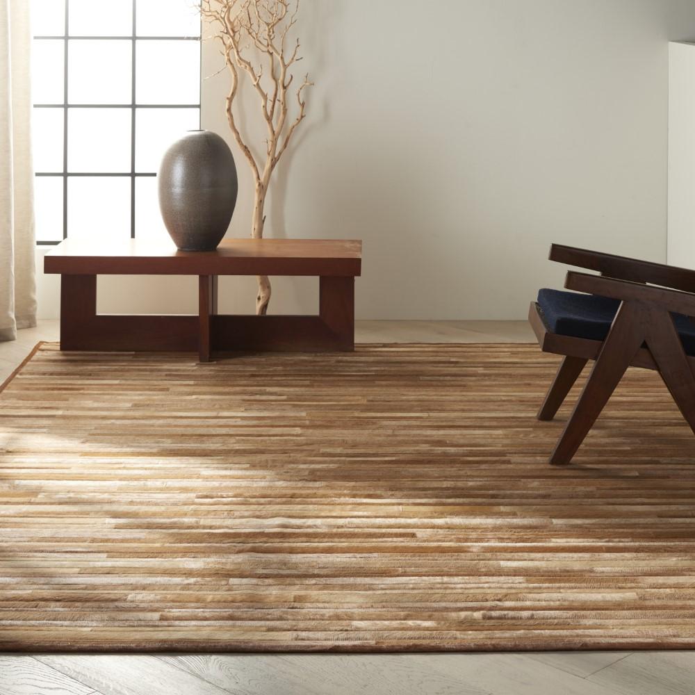 Calvin Klein - Home Prairie PRA1 Orange 9x12 Rug - PRA1-99446444455_CLOSEOUT veiw 2