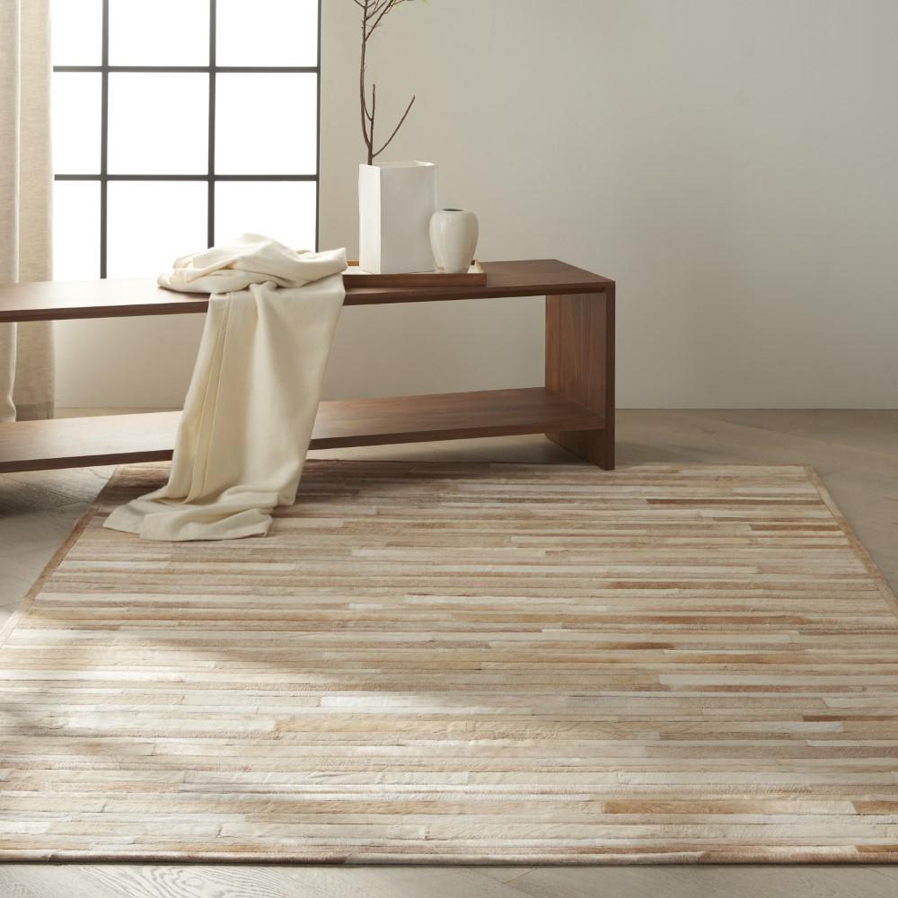 Calvin Klein - Home Prairie PRA1 Beige 4x6 Area Rug - PRA1-99446119827 veiw 2