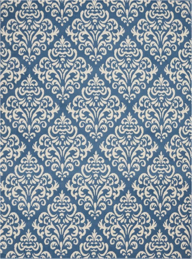 Nourison - Grafix GRF06 Blue 53in x 73in Area Rug - GRF06-99446411648_CLOSEOUT veiw 1