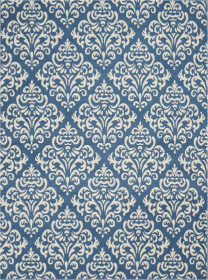 Nourison - Grafix GRF06 Blue 53in x 73in Area Rug - GRF06-99446411648_CLOSEOUT veiw 1
