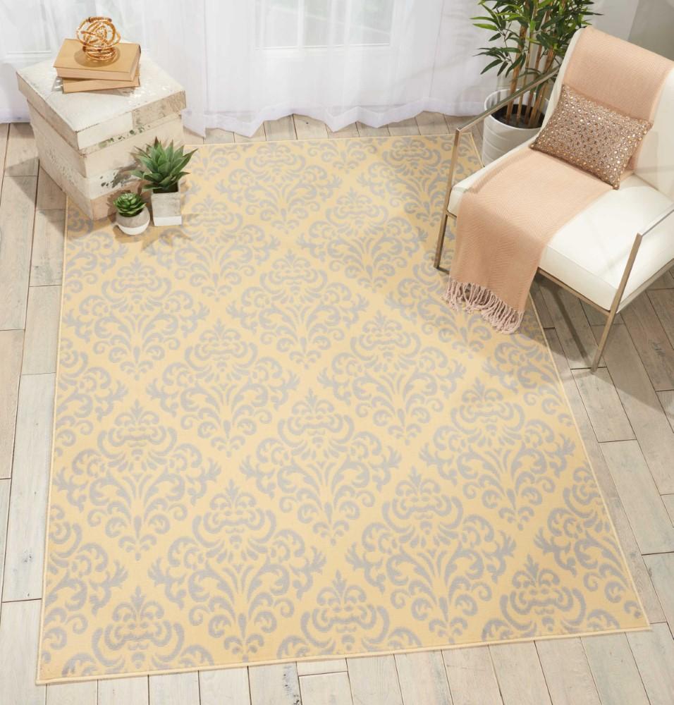 Nourison - Grafix GRF06 Beige 53in x 73in Area Rug - GRF06-99446394910_CLOSEOUT veiw 2