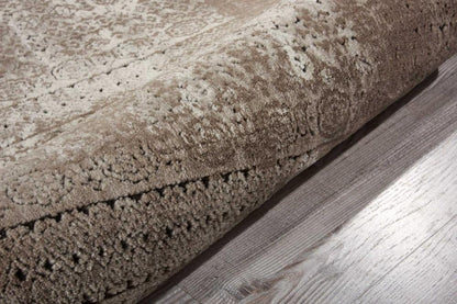 Nourison - Karma KRM01 Beige 22in x 76in Hallway Rug - KRM01-99446269027_CLOSEOUT veiw 2