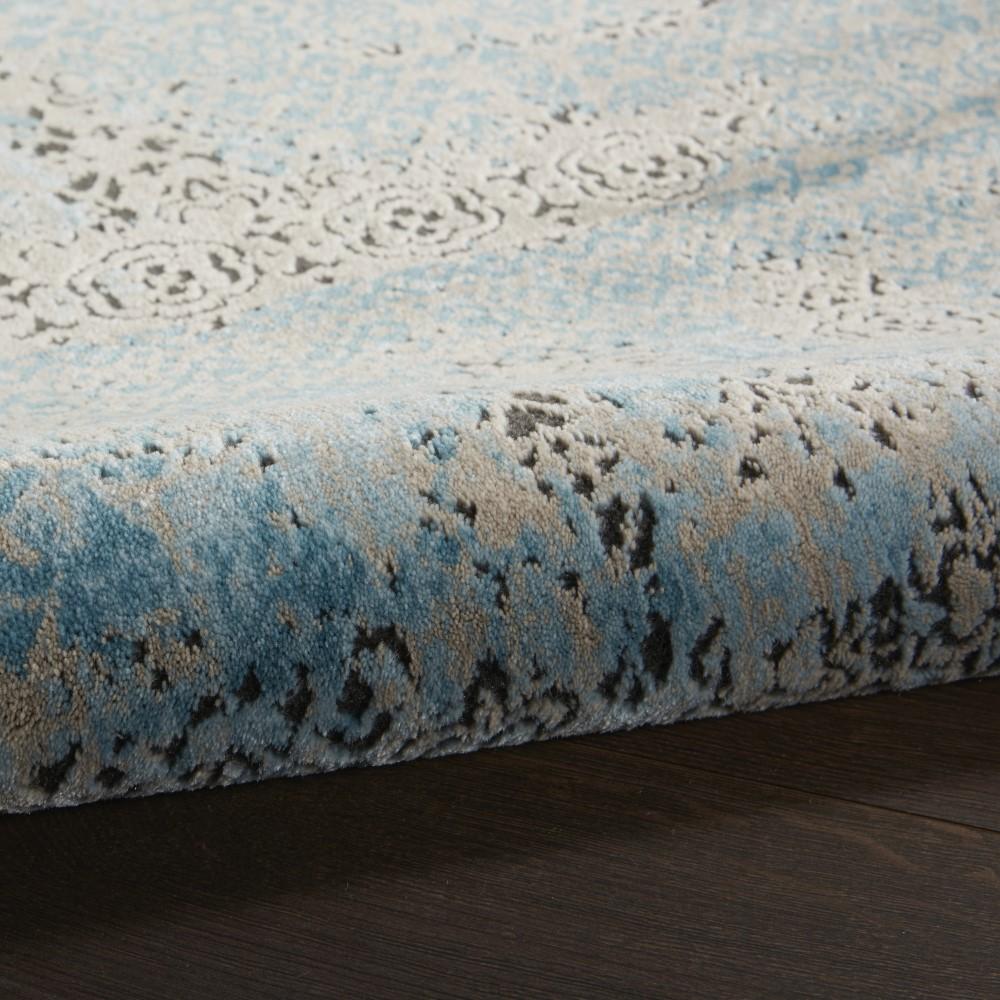 Nourison - Karma KRM01 Blue 53in x 74in Area Rug - KRM01-99446268945_CLOSEOUT veiw 2