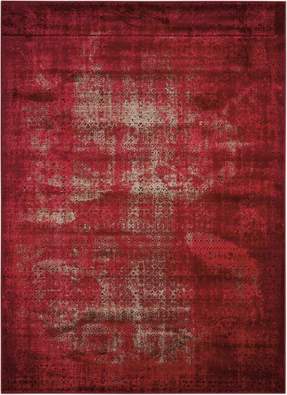 Nourison - Karma KRM01 Red 39in x 59in Area Rug - KRM01-99446268877_CLOSEOUT veiw 1
