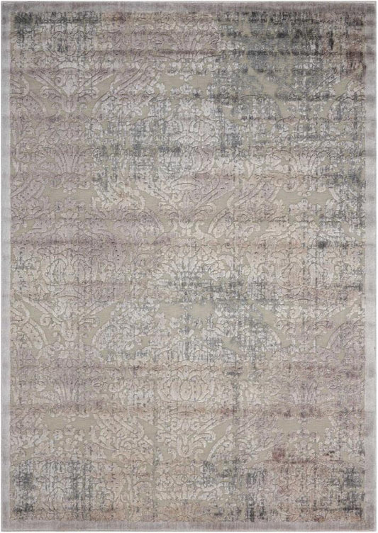 Nourison - Graphic Illusions GIL09 Bone 67in x 96in Rug - GIL09-99446332653 - CLOSEOUT veiw 1