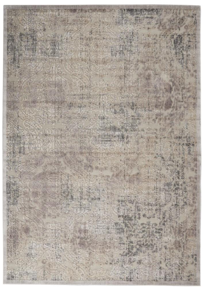 Nourison - Graphic Illusions GIL09 Bone 79in x 1010in Rug - GIL09-99446131584 - CLOSEOUT veiw 1