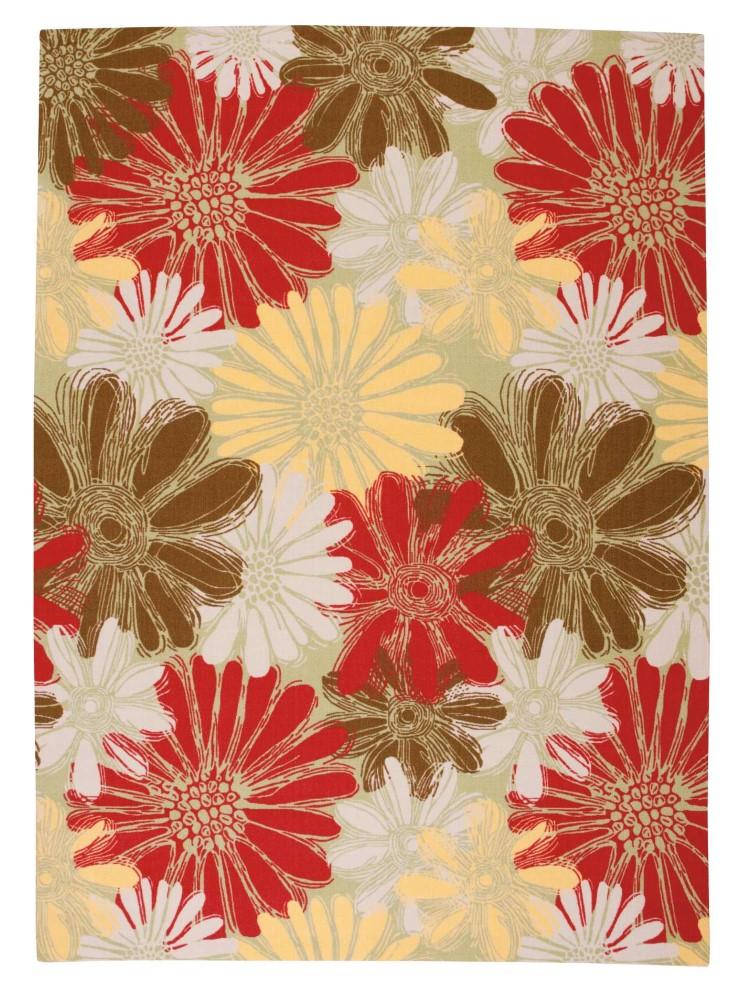 Nourison - Home & Garden RS022 Green 79in x 1010in Rug - RS022-99446112514_CLOSEOUT veiw 1