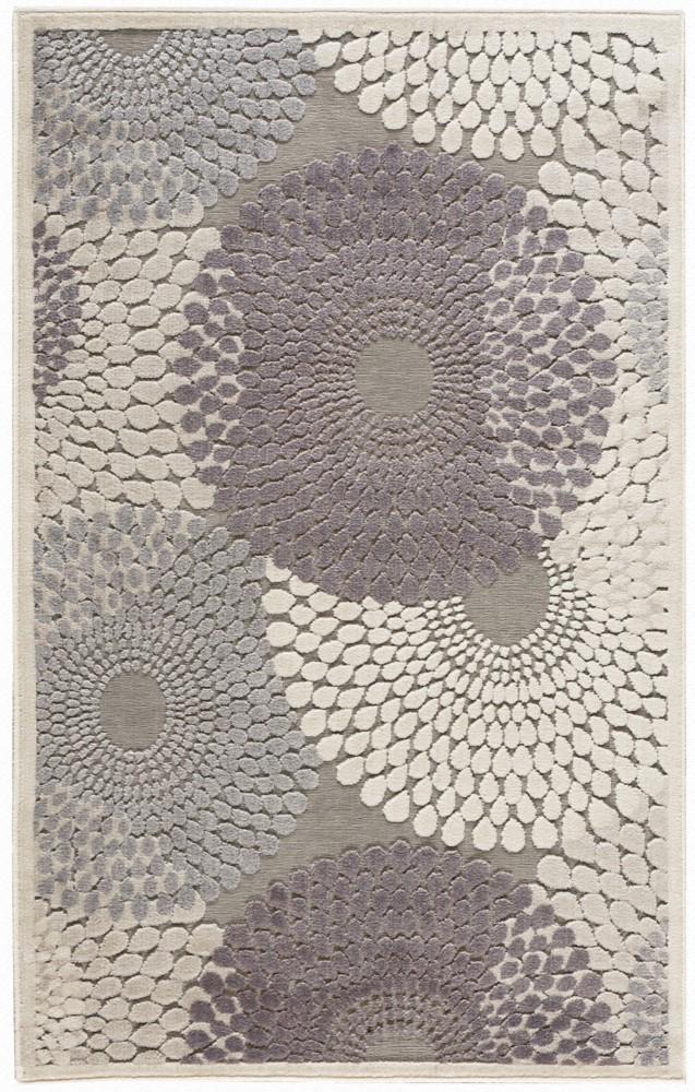 Nourison - Graphic Illusions GIL04 Bone 36in x 56in Area Rug - GIL04-99446118042 - CLOSEOUT veiw 1