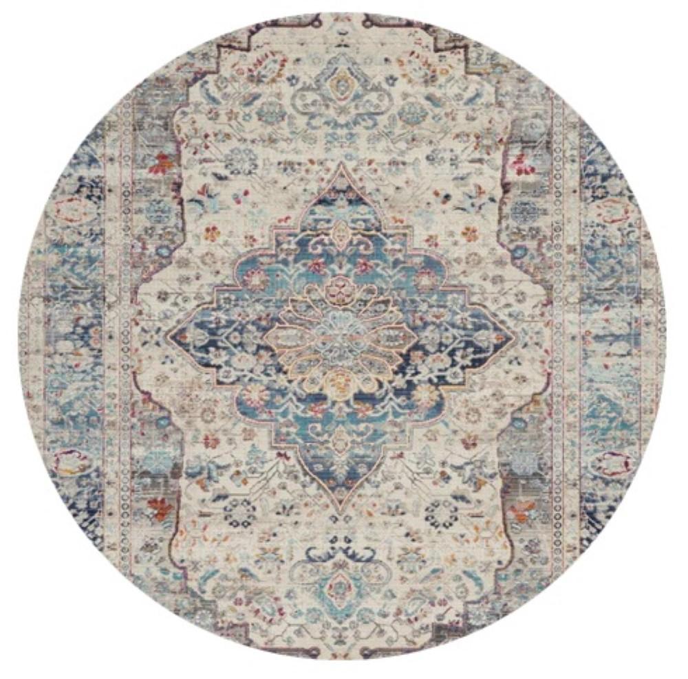 Nourison - Vintage Kashan 4 x Round Area Rug - VKA07-99446812070 veiw 1
