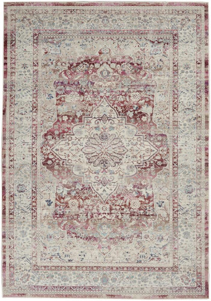 Nourison - Vintage Kashan 4 x 6 Area Rug - VKA07-99446812209 veiw 1