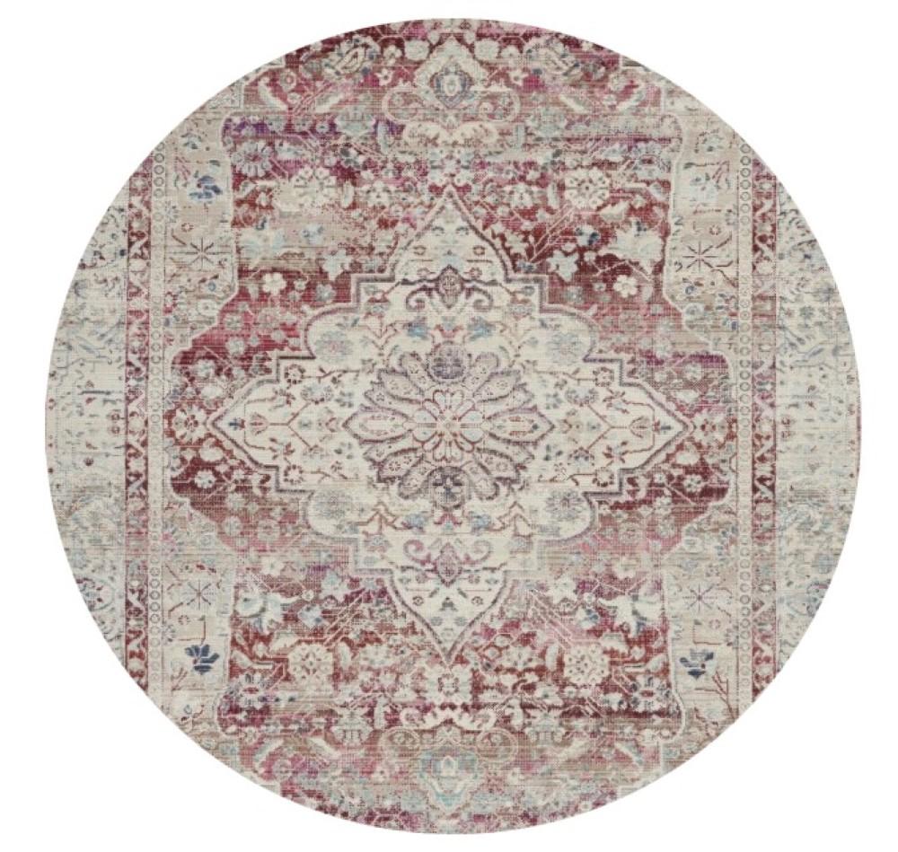 Nourison - Vintage Kashan 4 x Round Area Rug - VKA07-99446812193 veiw 1