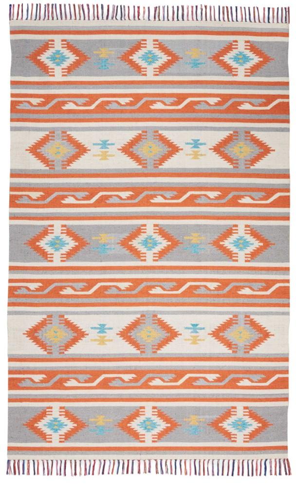 Nourison - Baja BAJ03 Ivory/Bone 8x10 Large Flat Weave Rug - BAJ03-99446395849 veiw 1