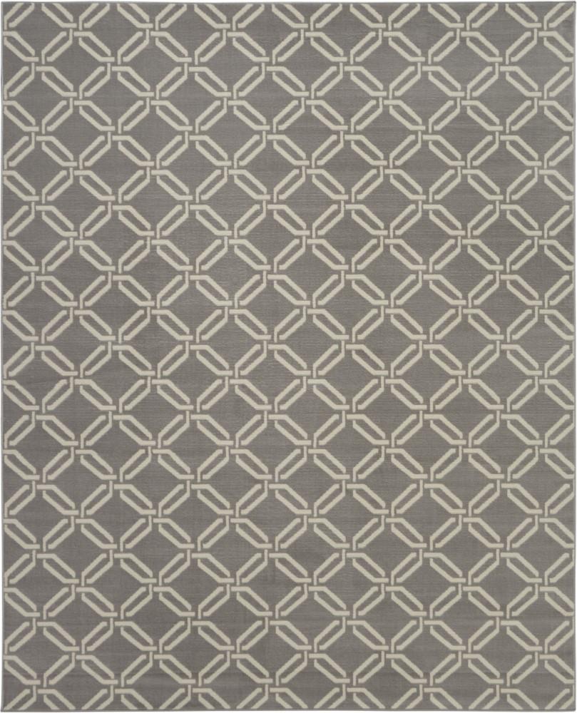 Nourison - Jubilant JUB17 Bone 710in x 910in Large Low-pile Rug - JUB17-99446479440 veiw 1