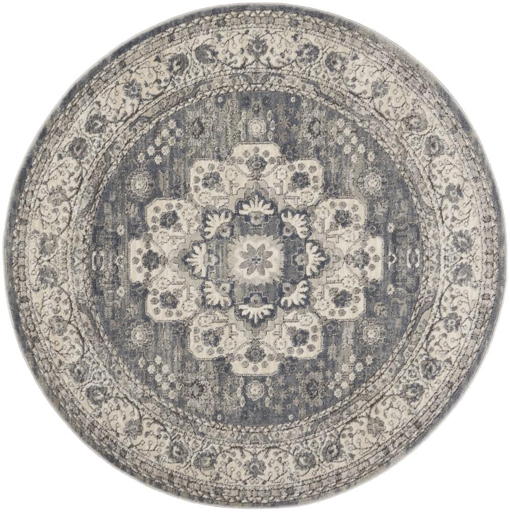Nourison - Quarry 4 x Round Area Rug - QUA07-99446391018 veiw 1