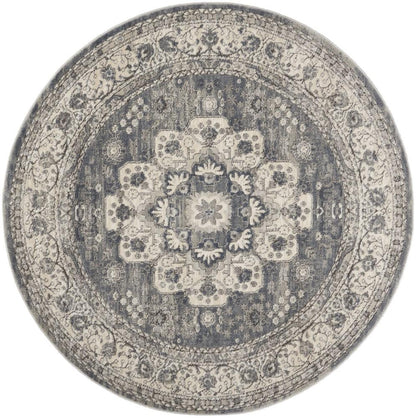 Nourison - Quarry 53in x Round Area Rug - QUA07-99446393715 veiw 1