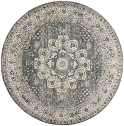 Nourison - Quarry 710in x Round Area Rug - QUA07-99446416360 veiw 1
