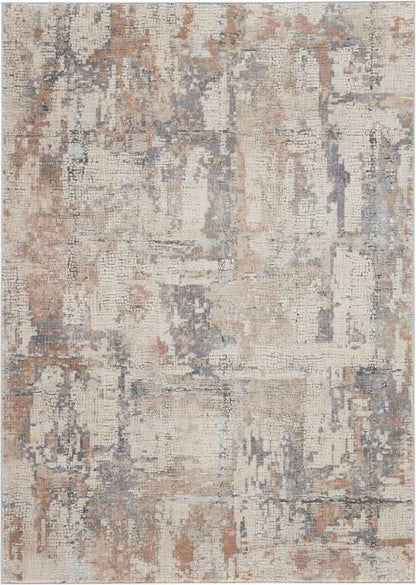 Nourison - Rustic Textures RUS06 Beige and Bone 311in x 511in Rustic Area Rug - RUS06-99446462237 veiw 1