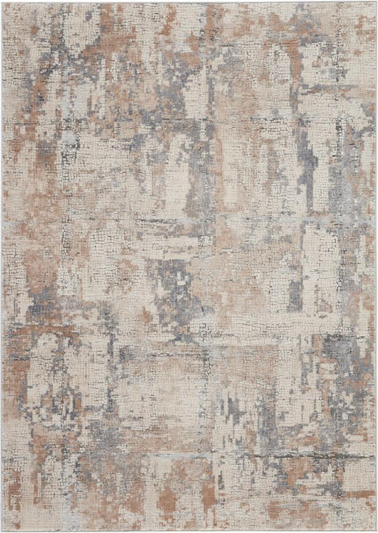 Nourison - Rustic Textures RUS06 Beige and Bone 311in x 511in Rustic Area Rug - RUS06-99446462237 veiw 1