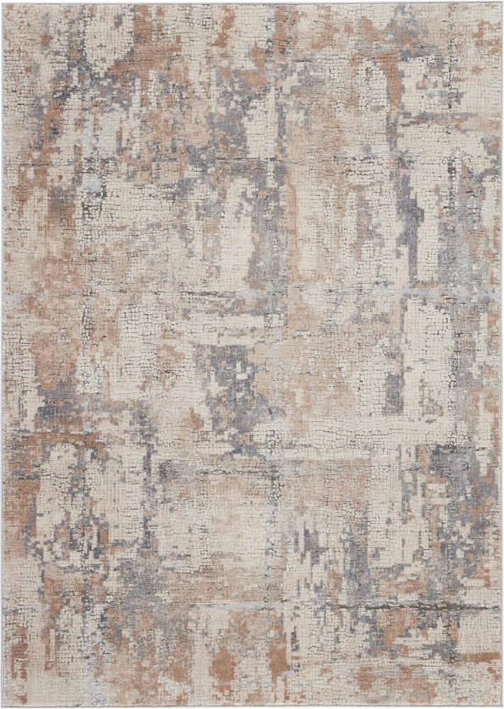 Nourison - Rustic Textures RUS06 Beige and Bone 53in x 73in Rustic Area Rug - RUS06-99446462244 veiw 1
