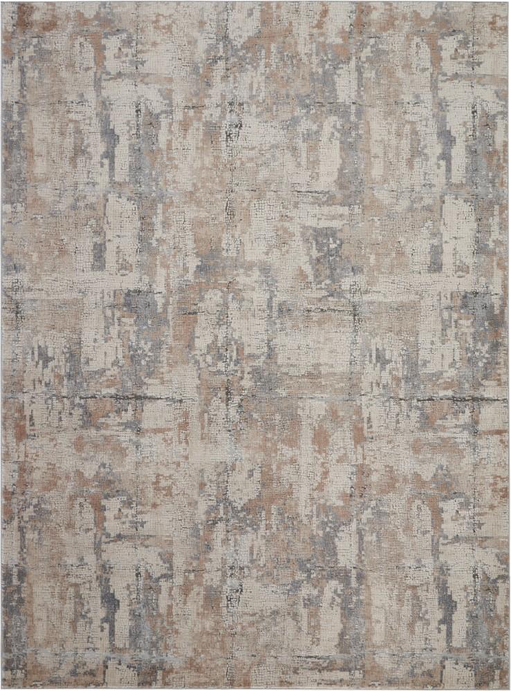 Nourison - Rustic Textures RUS06 Beige and Bone 710in x 106in Oversized Rug - RUS06-99446462251 veiw 1